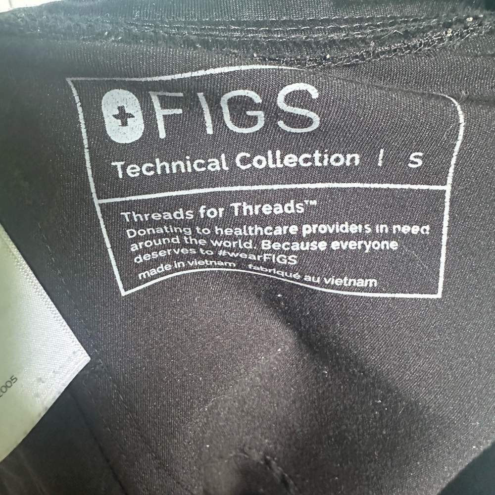 Figs jogger pant-Black Small regular
